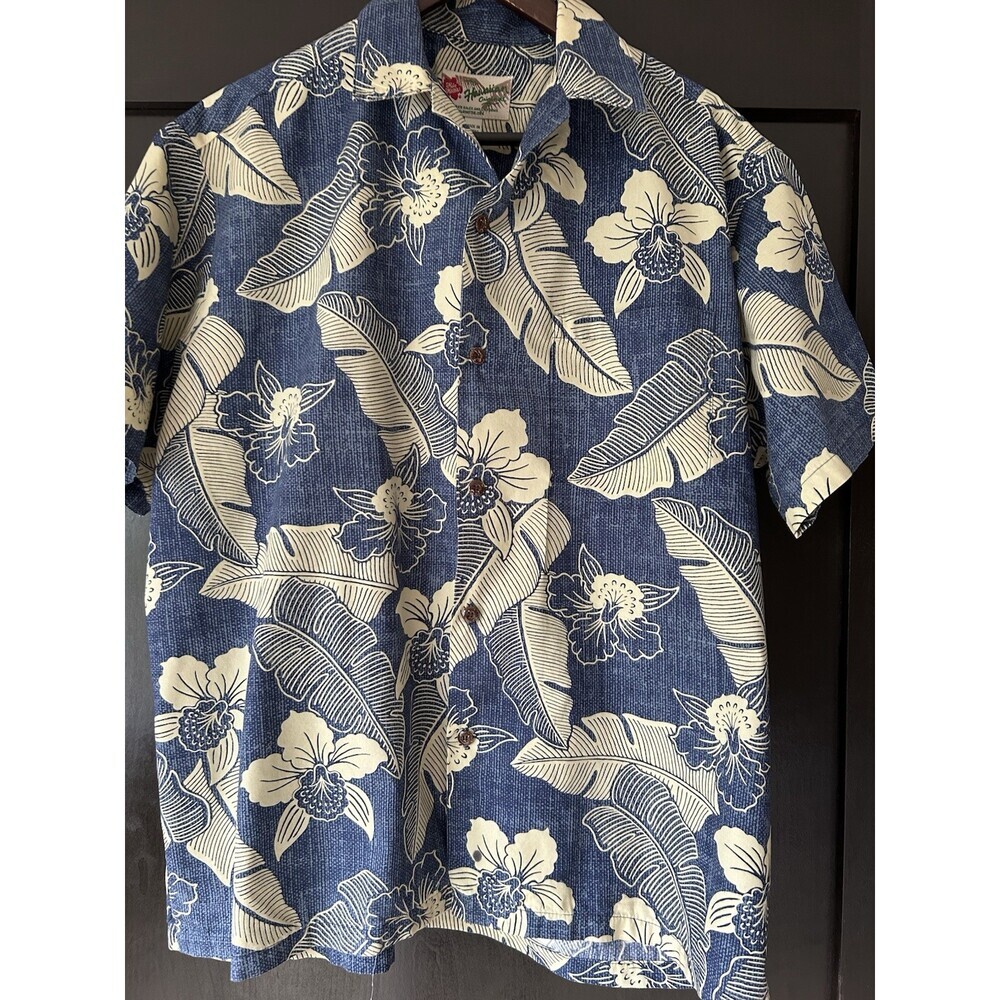 🌺 The Hawaiian Original Vintage Shirt – Men’s Size L – Made in Hawaii